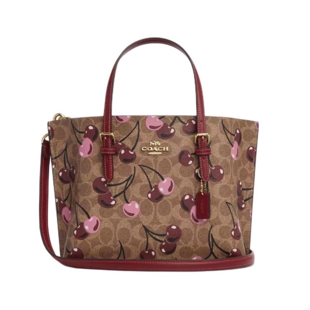 Coach Mollie Cherry Tote